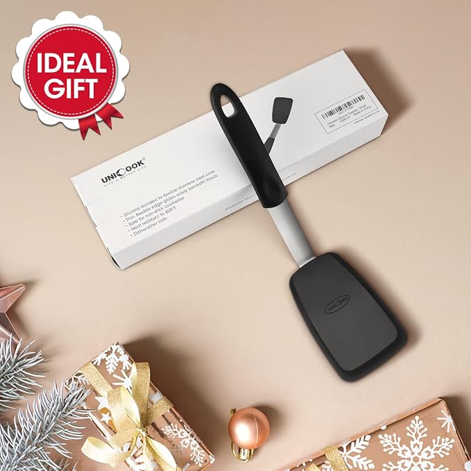 Unicook Flexible Silicone Spatula, 600F Heat Resistant, Crepes and More - Image 7