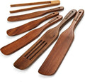 5-Piece Wooden Spurtle Set – Acacia Wood Kitchen Tools by Berenti