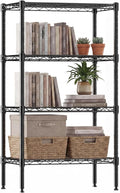 DUMOS 4-Tier Metal Wire Storage Shelves, Adjustable Standing Storage Rack Shelf by DumosLifestyle