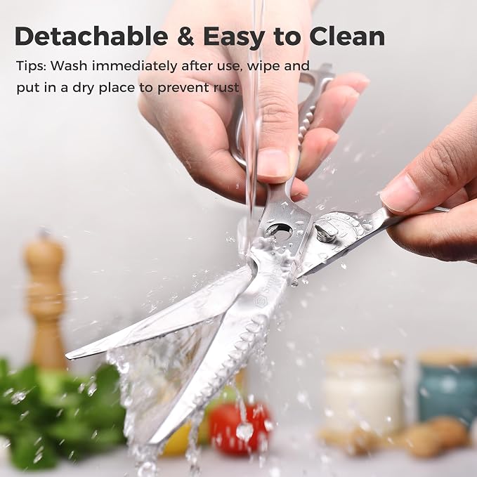 Sunnecko Heavy Duty Kitchen Scissors - Image 5
