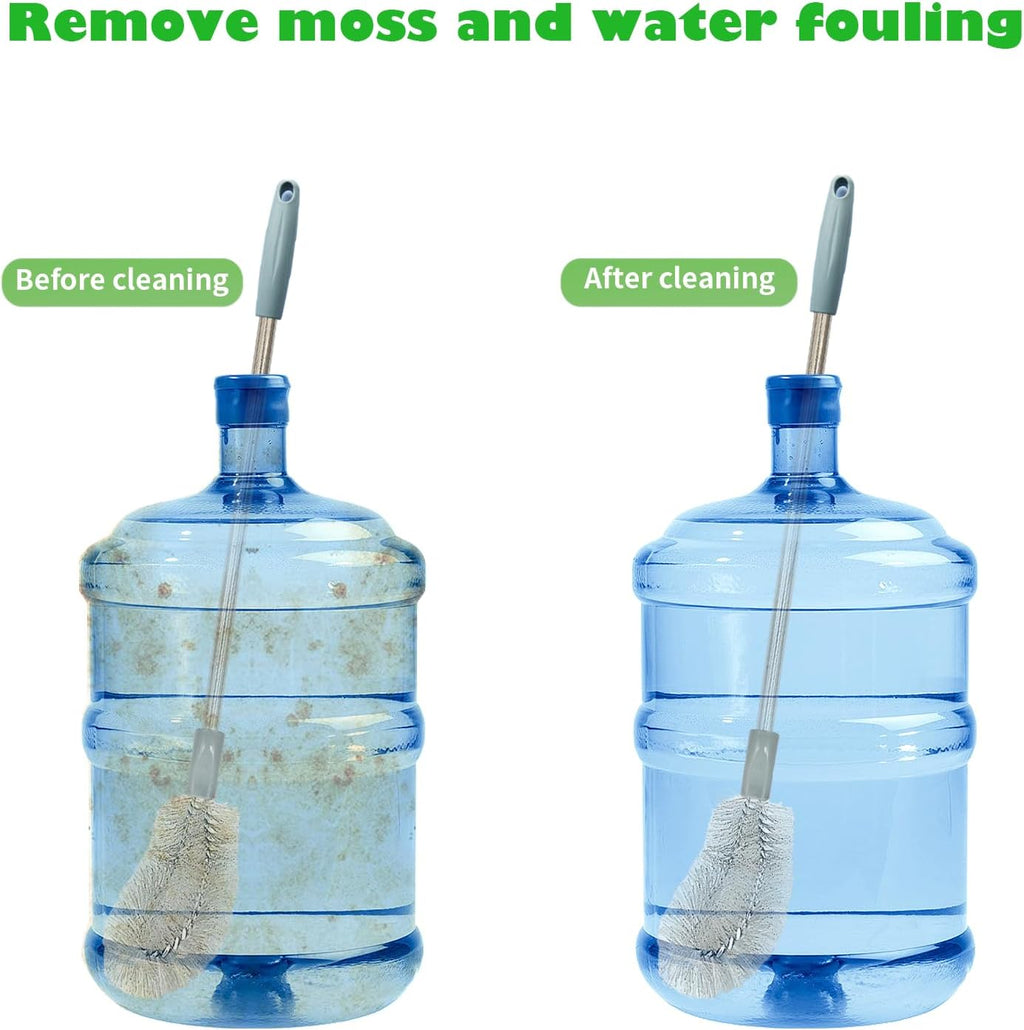 2-Pack Bucket Brush, Kettle Brush, Cleaning Extra Long Bottles, Gallon