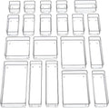 SMARTAKE 20-Piece Drawer Organizer by SMARTAKE