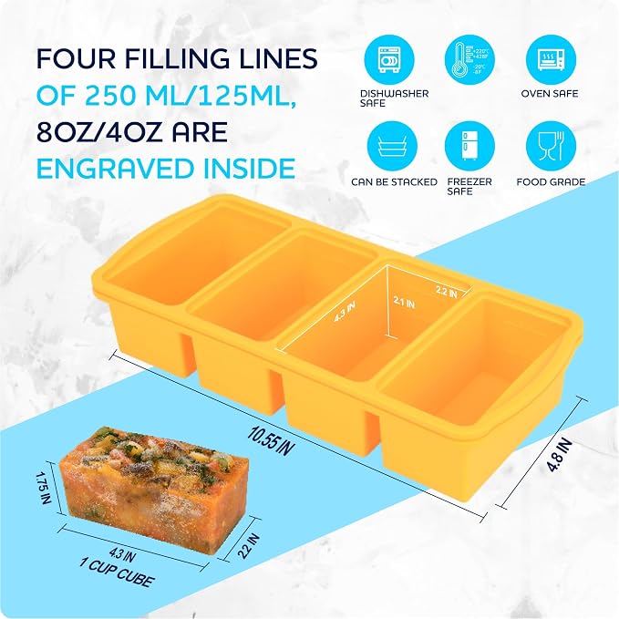 ZIP STANDING Silicone Freezer Trays - Image 6