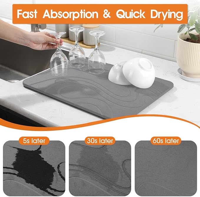 Snuggery Large Stone Drying Mat - Image 3