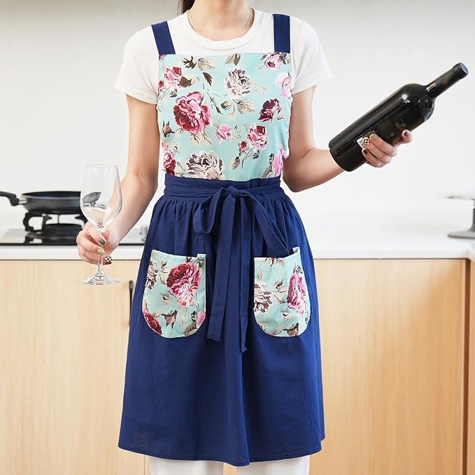 Pinknoke Vintage Pinafore Apron Dress - Image 9