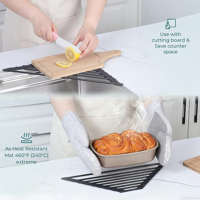 Corner Sink Caddy, Ohuhu Sponge Holder - Image 4