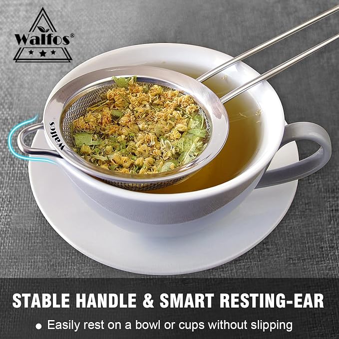 Walfos Small Fine Mesh Strainer - Image 3