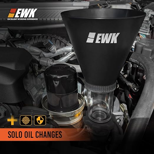 EWK Threaded Engine Oil Funnel for Subaru, Hands-Free Oil Change Funnel - Image 3