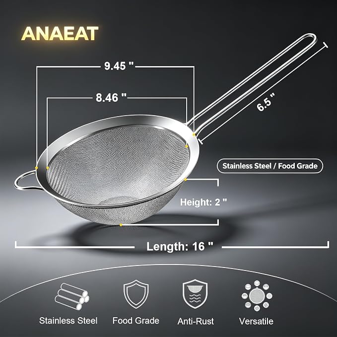 Anaeat Fine Mesh Strainers - Image 7