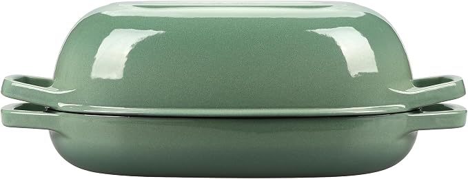 EDGING CASTING Enameled Cast Iron Oval Dutch Oven Pot - Image 5