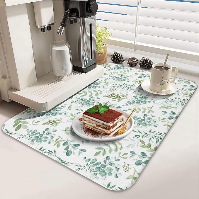 Dish Drying Mat for Kitchen Counter 2 Pack - Image 3