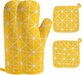 Oven Mitts and Potholders BBQ Gloves-Oven Mitts and Pot Holders by Win+Change