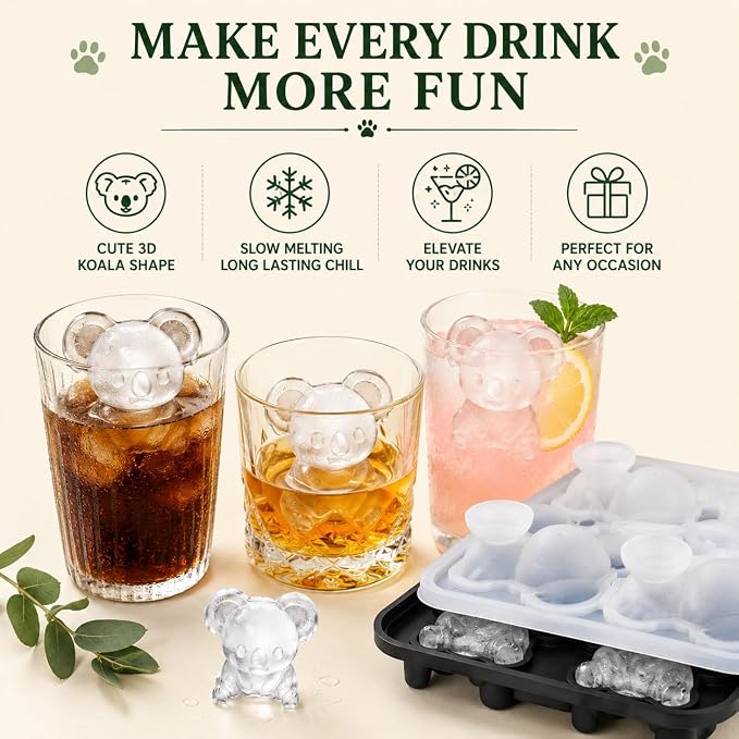 Koala Ice Cube Tray Mold - Image 7