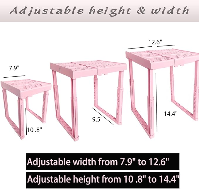 Svartur Locker Shelf Adjustable Height and Width, Locker Shelves - Image 3