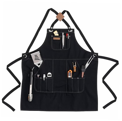 Chef Works Unisex Ayden Grill Apron - Image 4