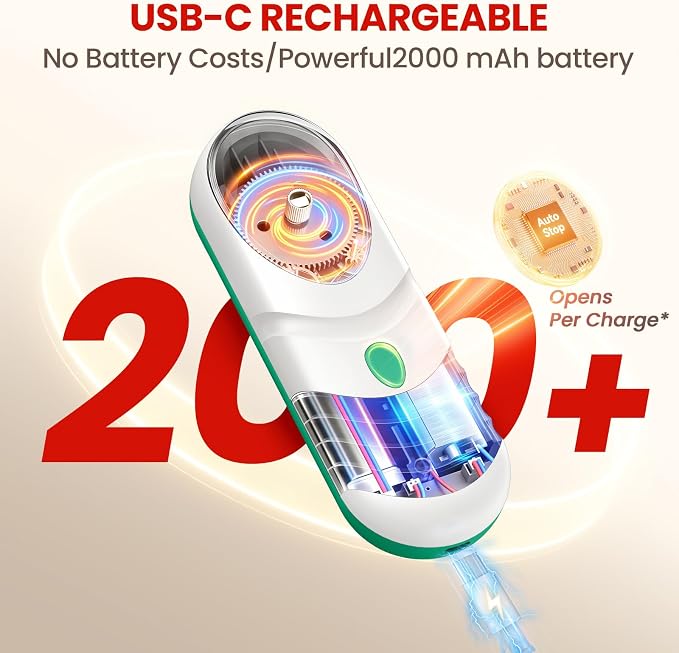 Electric Can Opener One Touch Fits All Can Sizes, Electric Can Openers - Image 2