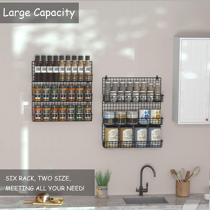 JKsmart 6-Tier Spice Rack Organizer - Image 8