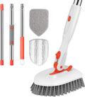 SetSail Tile Tub Scrubber Brush 3-in-1 Shower Scrubber by SetSail