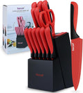 hecef 14 Pieces Kitchen Knife Set by hecef