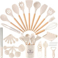Astercook Kitchen Utensils set, 446°F Heat Resistant Food Grade Utensil Sets by Astercook