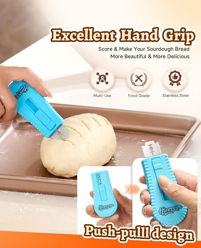 Extractable & Magnetic Bread lame Dough Scoring Tool, Professional Sourdough - Image 3