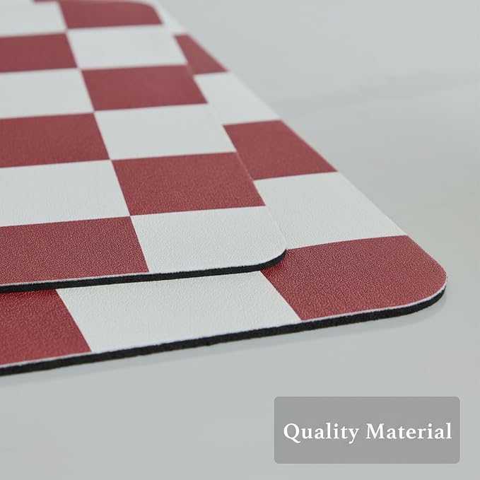 Ohocut Checkered Dish Drying Mat - Image 6