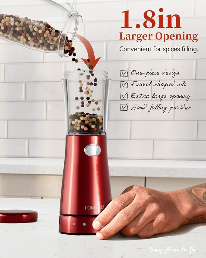 Electric Salt and Pepper Grinder Set - Image 5