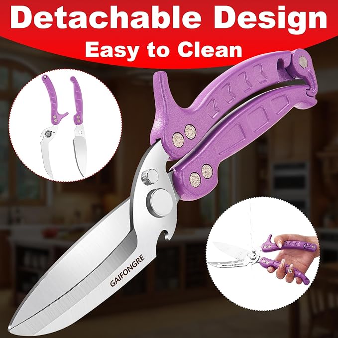 Heavy Duty Poultry Shears, Kitchen Shears - Image 5