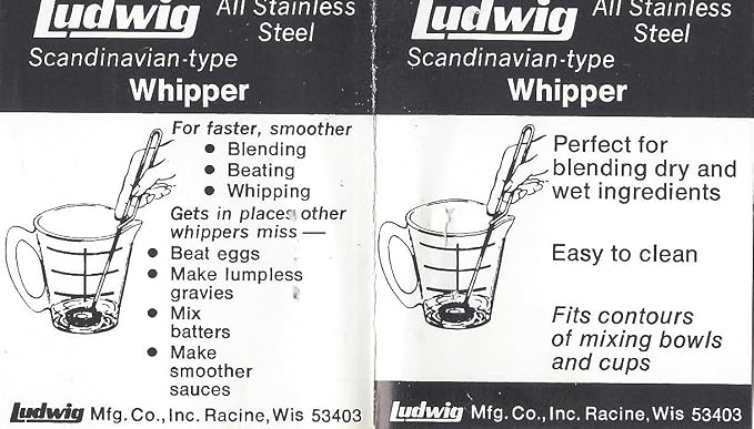 Small Whisk Mixer 100% Made in the USA - Image 3