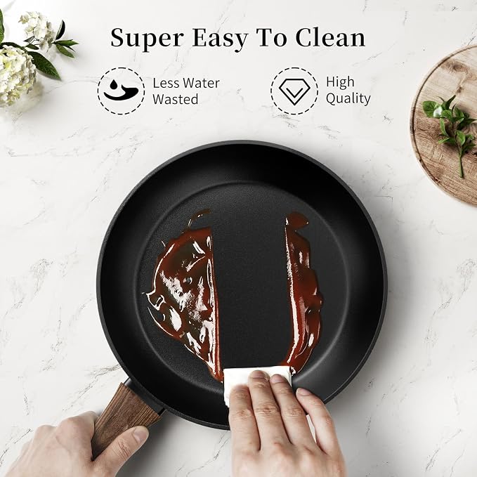 Innerwell Non Stick Frying Pan, Frying Pan Nonstick Egg Pan Non Toxic, Small - Image 6