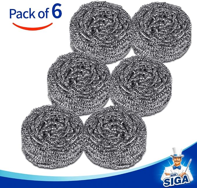 MR.SIGA Stainless Steel Scourer - Image 2