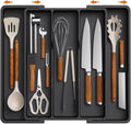Lifewit Utensil Organizer for Kitchen Drawers, Expandable Cooking Utensil Tray by Lifewit