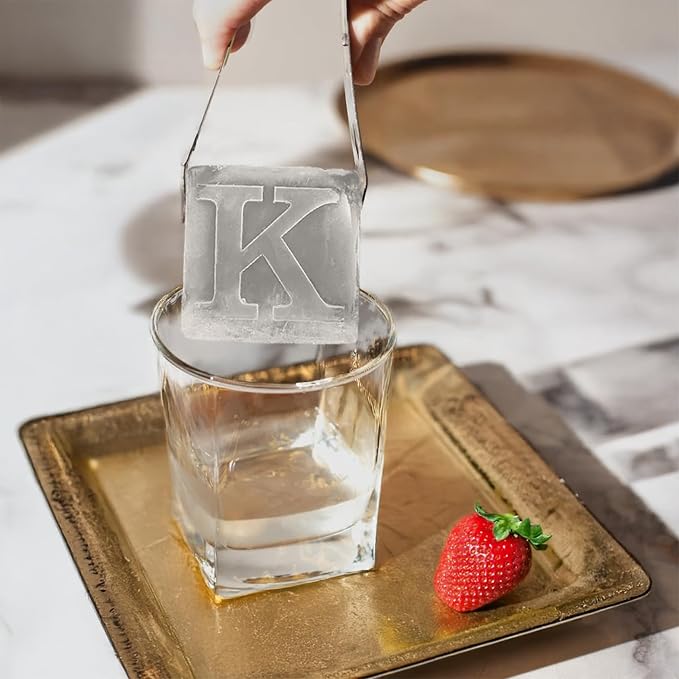 Monogrammed Ice Cubes Mold - Image 2