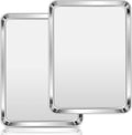 Homikit Baking Pan Sheet Set of 2, Stainless Steel Cookie Sheets Tray by Homikit