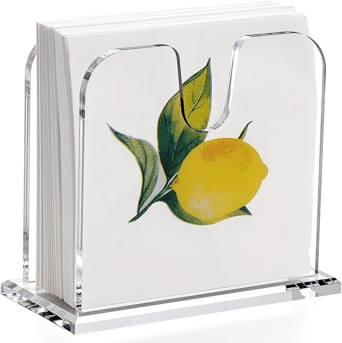 DINGHUO Acrylic Cocktail Napkin Holder by DINGHUO
