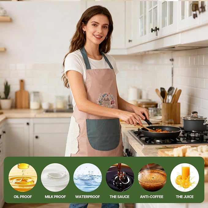 DILLMAN Women Kitchen Apron - Image 2