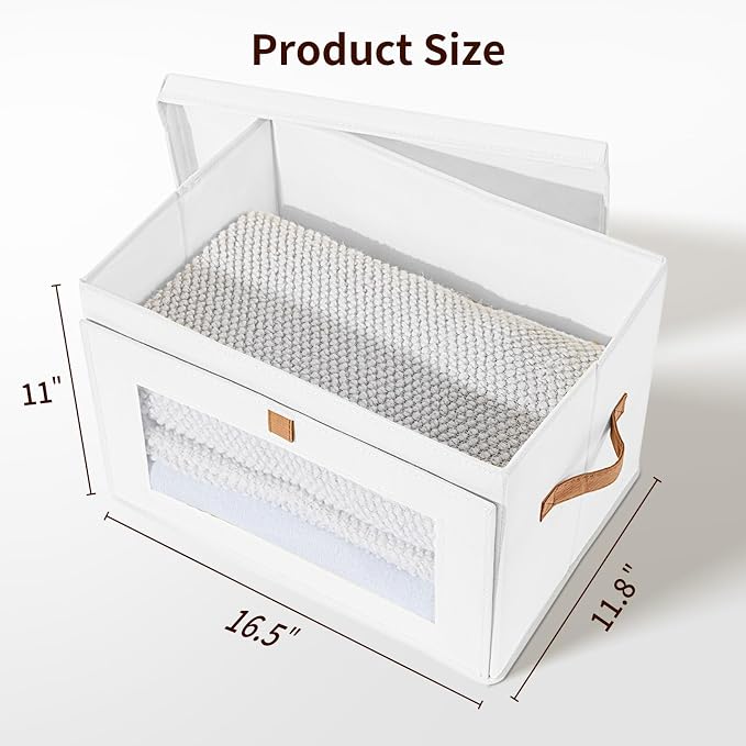 DIMJ Storage Bins with Lids - Image 7