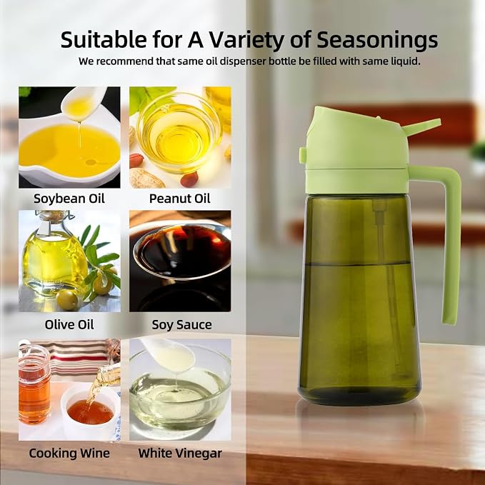 Aovdy 16oz/470ml Olive Oil Dispenser Bottle - Image 3