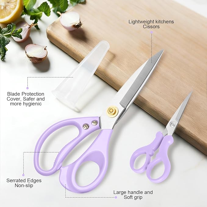 All Purpose Kitchen Scissors, Kitchen Shears Heavy Duty - Image 2