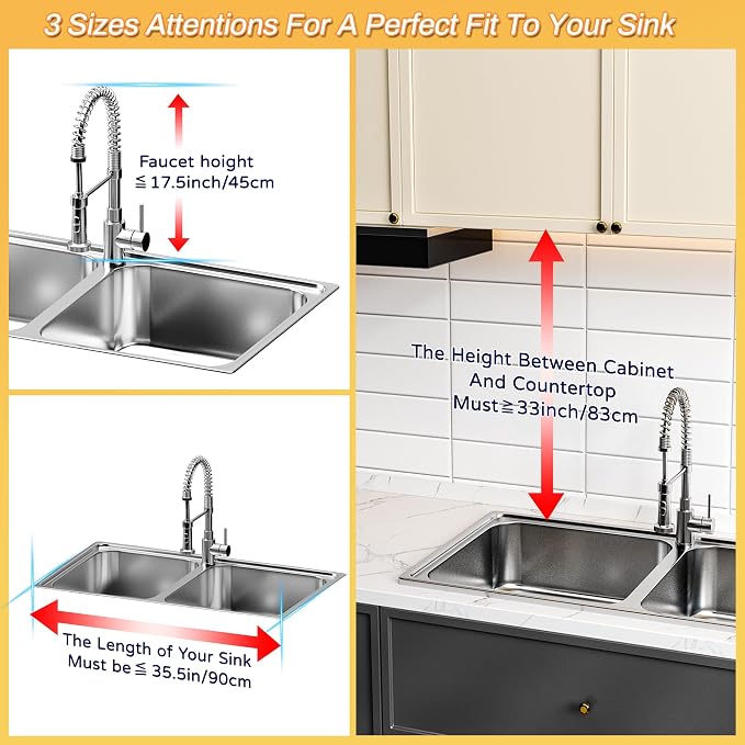 ADBIU Over The Sink Dish Drying Rack Snap-On Design 2 Tier Large Dish Rack - Image 6