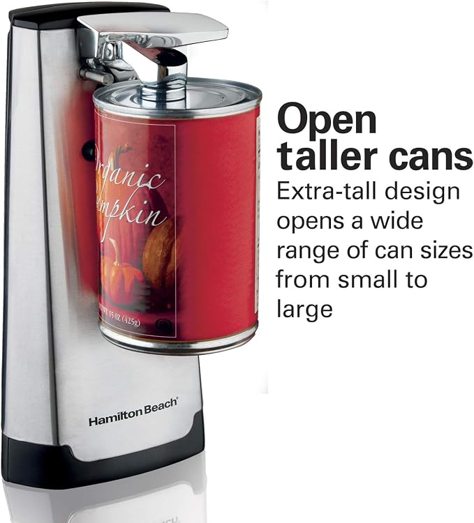 Hamilton Beach Extra-Tall Electric Automatic Can Opener - Image 3