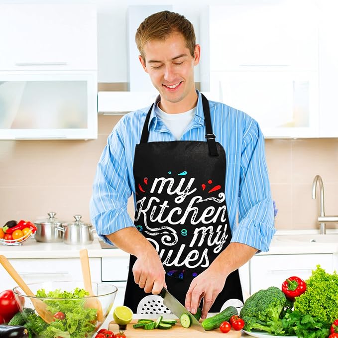 Adjustable Waterproof Apron Bib Apron - Image 3
