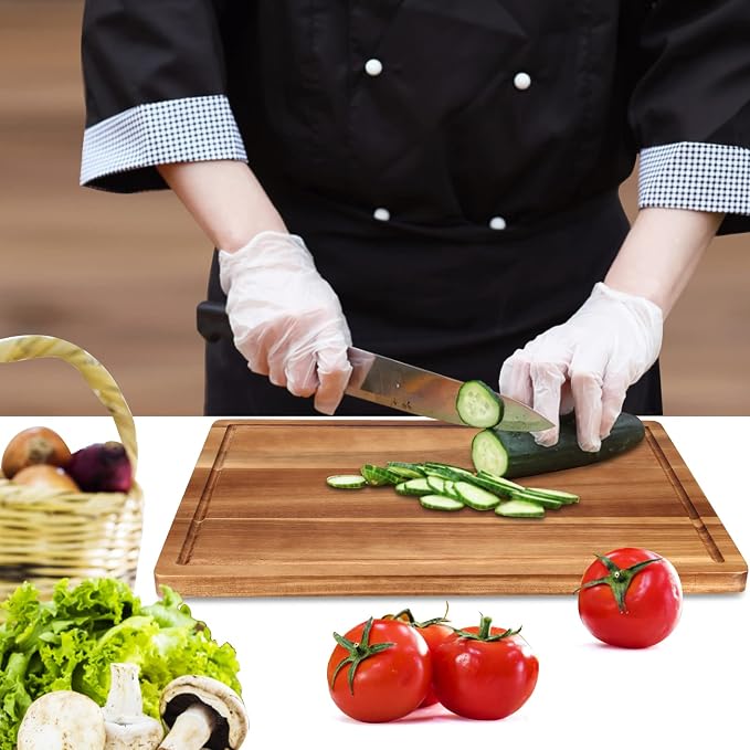Decorative Acacia Wood Cutting Boards - Image 4