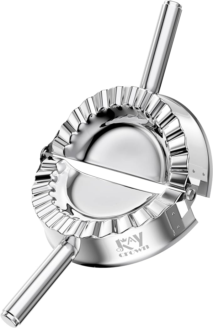 Best Utensils Stainless Steel Ravioli Mould Pierogi Dumpling Maker Wrapper by KAYCROWN