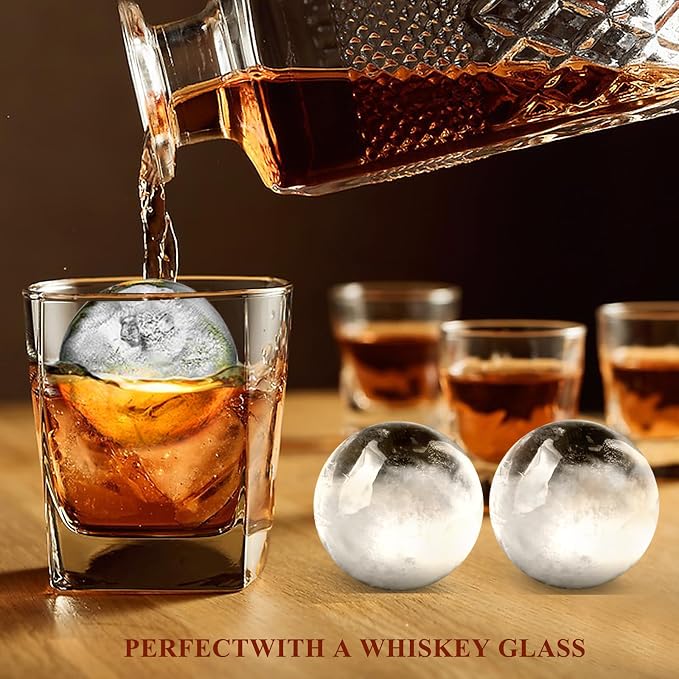 Round Ice Cube Mold, 1.8 INCH x 8, Ice Ball Maker Mold | Round Ice Cube Trays - Image 6