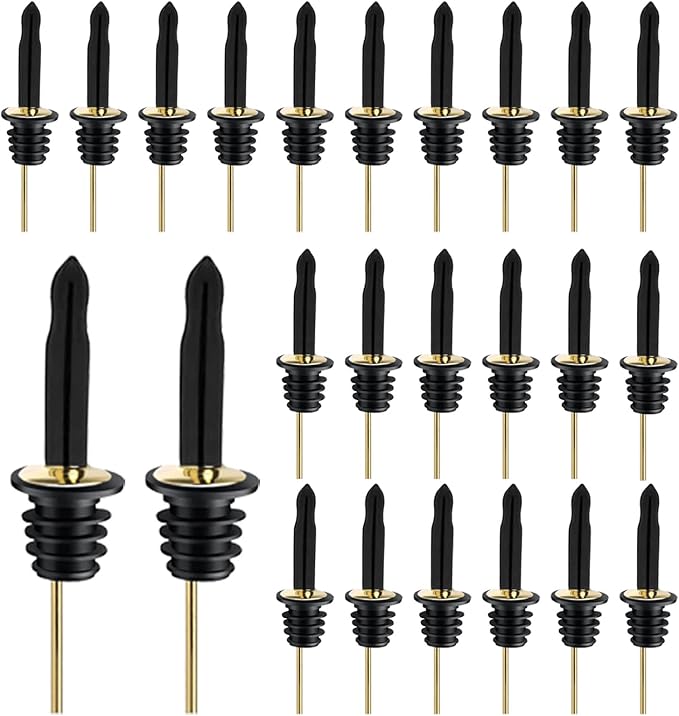 Pafusen 24 Pack Liquor Bottle Pourers, Liquor Pour Spout by Pafusen