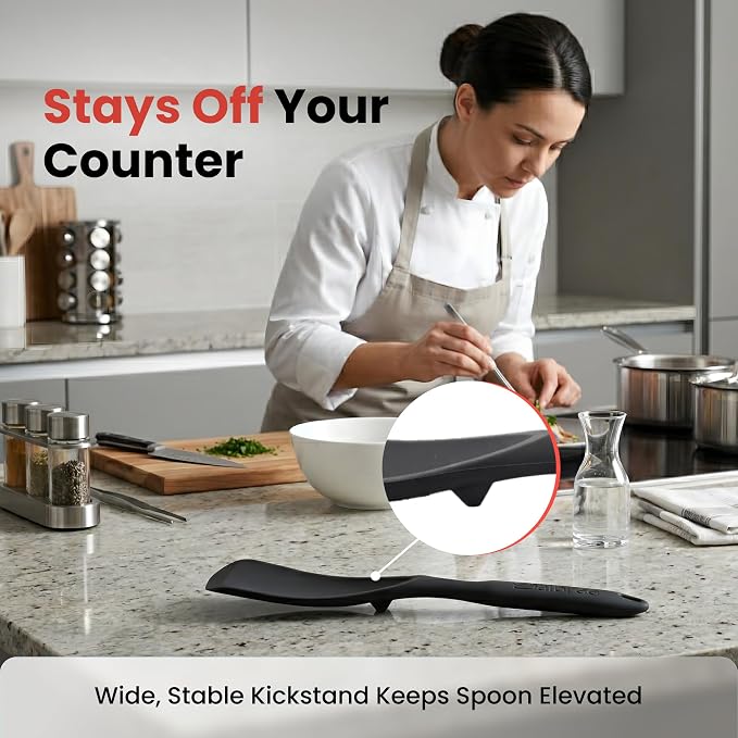 Silicone Spoon Spatula for Cooking - Image 5
