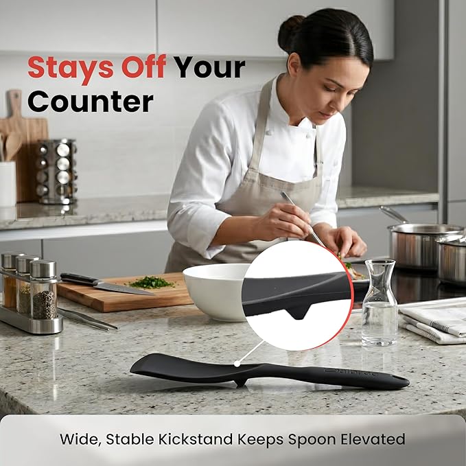 Silicone Spoon Spatula for Cooking - Image 5