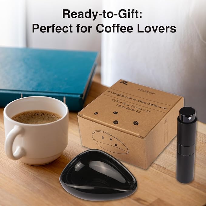 Coffee Bean Dosing Cup and Spray Bottle Set - Image 6