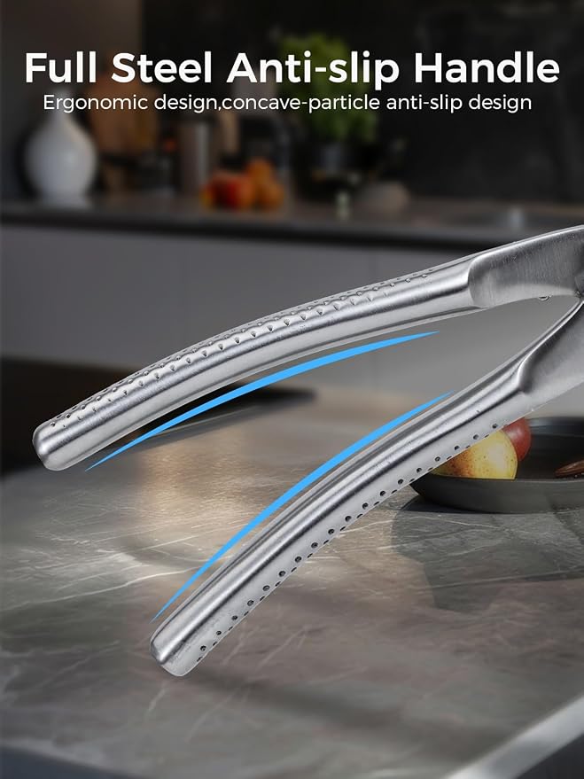 Full Steel Poultry Shears Heavy Duty, Professional Bone Cutting Scissors - Image 4